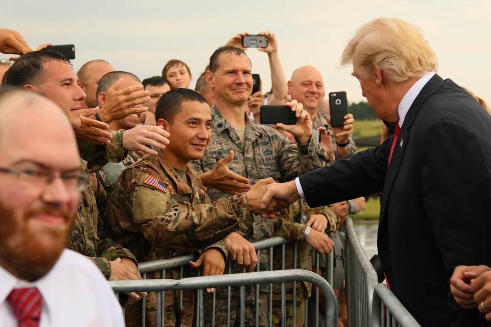 President Donald J. Trump Visits 2017 National Jamboree