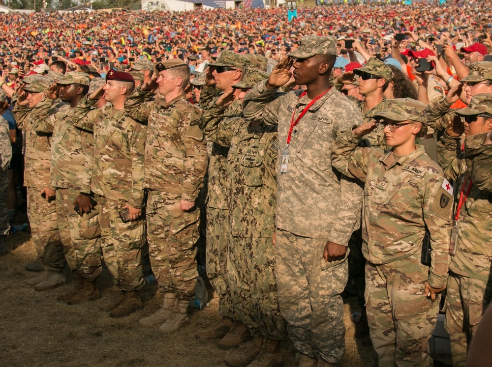 President Donald J. Trump Visits 2017 National Jamboree