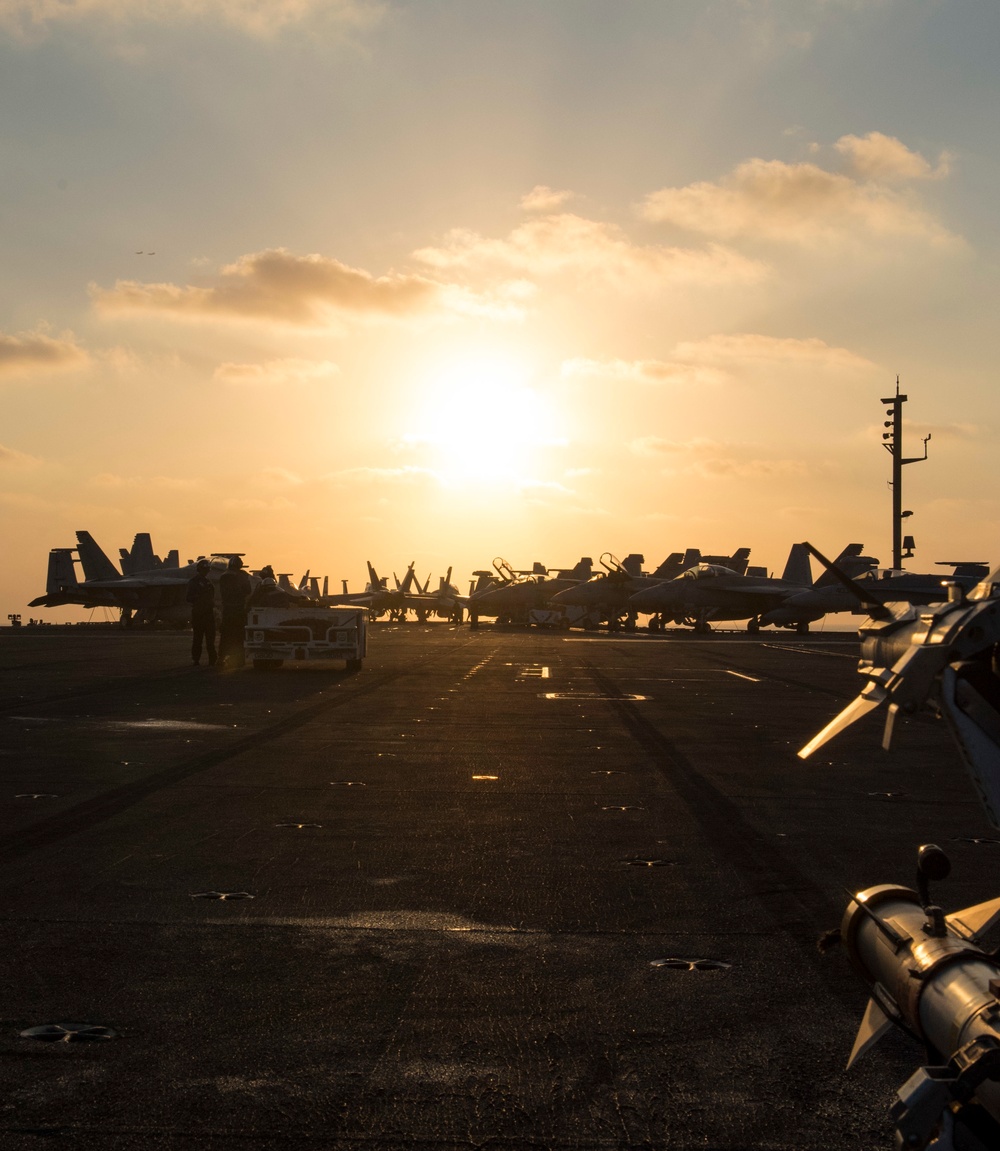 The ship and its carrier strike group are conducting naval operations in the U.S. 6th Fleet area of operations in support of U.S. national security interests in Europe and Africa.