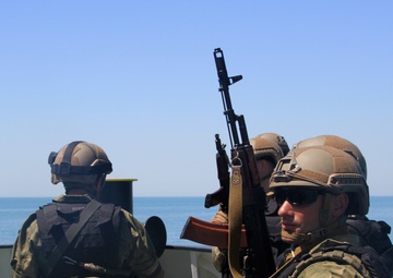 Ukrainian Naval SOF train with US SOF at Sea Breeze 17