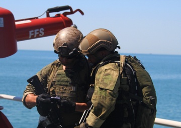 Ukrainian Naval SOF train with US SOF at Sea Breeze 17