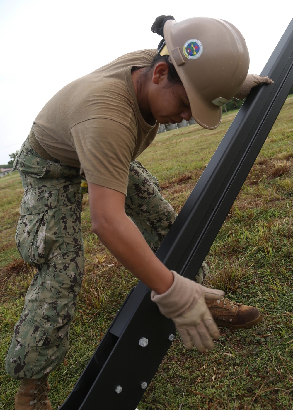 SPS 17 Service Members Construct a Base Camp at the Honduran Naval base in Puerto Castilla, Honduras