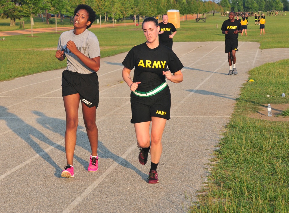 Soldier strides for excellence