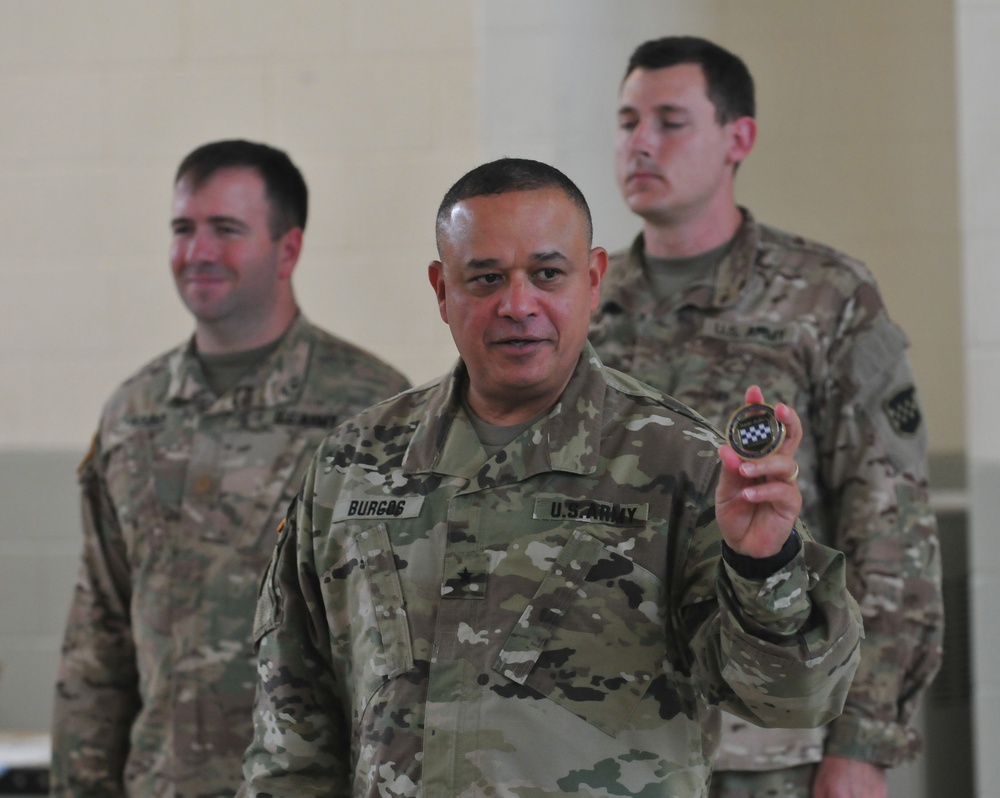 General briefs Press Camp on soldier readiness