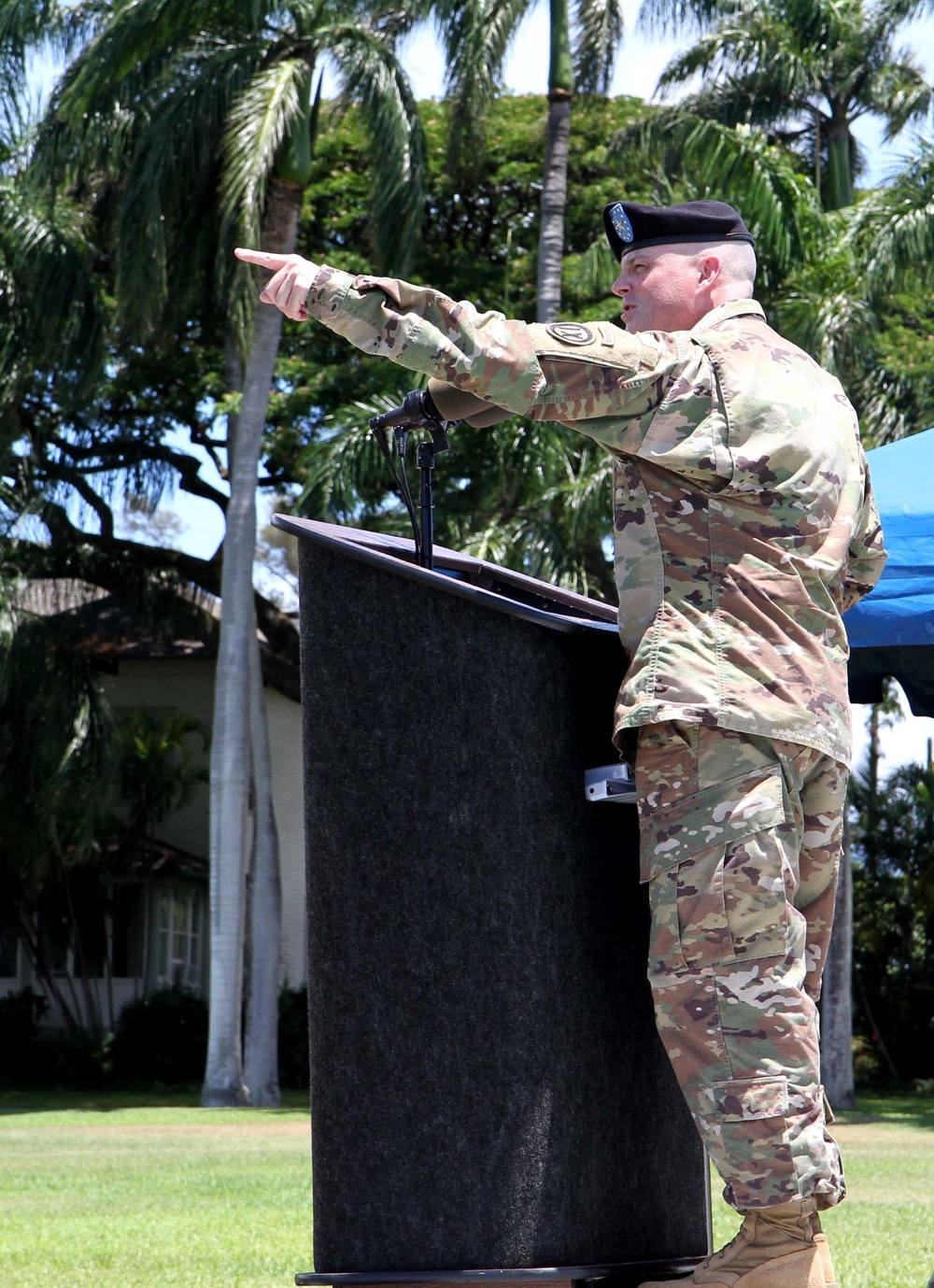 9th Mission Support Command Change of Command Ceremony