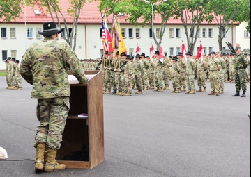 Battle Group Poland holds change of command ceremony