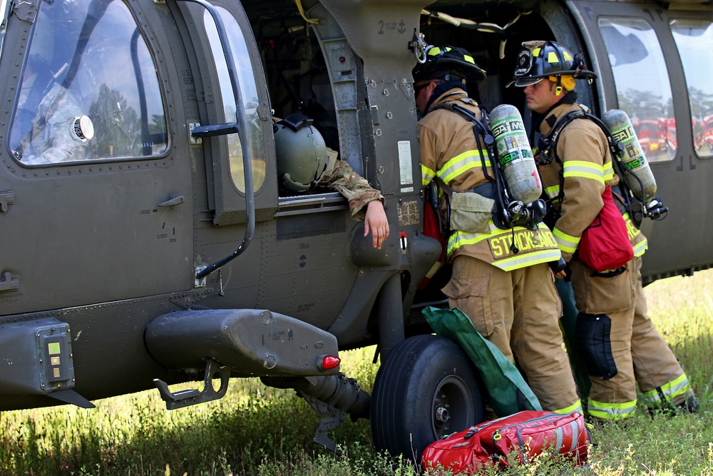 Concurrent emergency response training