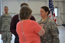 Motley promoted as first female CW5 in Kentucky Guard