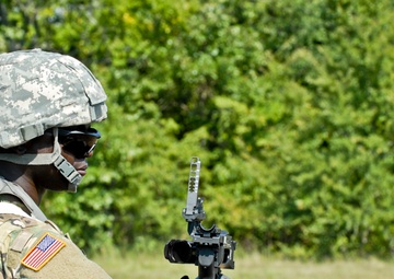 844th engineers lob rounds downrange