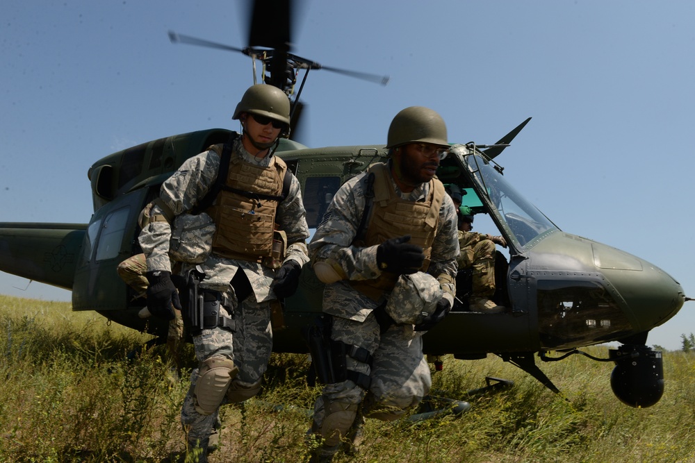 119th Wing members participate in realistic training at Camp Gilbert C. Grafton, N.D.