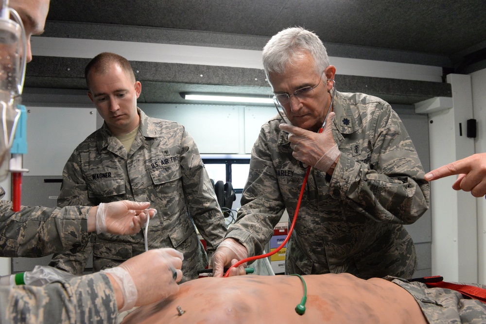 119th Wing members participate in realistic training at Camp Gilbert C. Grafton, N.D.