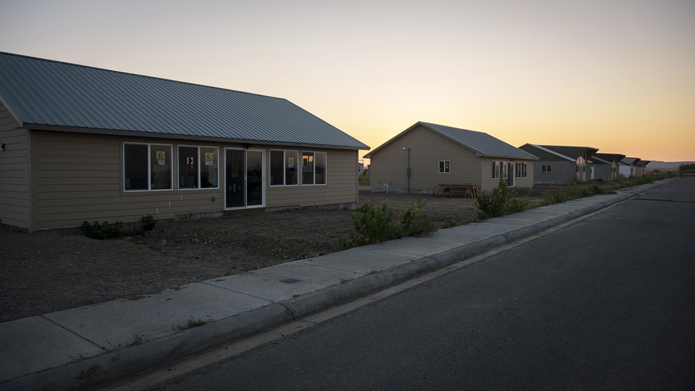 182nd Civil Engineer Squadron begins rotation constructing veteran homes at Crow Reservation
