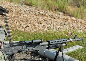 463rd/ 844th EN BNs weapons' fire
