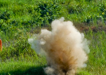 463rd/ 844th EN BNs weapons' fire