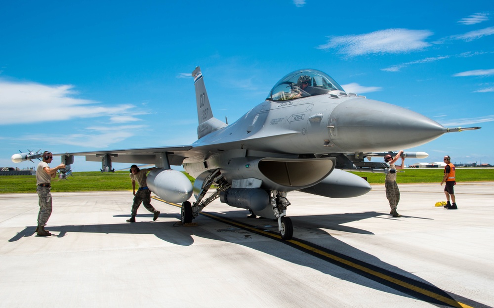 Colorado Air National Guard Airmen deployed on Theatre Security Package to Kadena Air Base, Okinawa, Japan