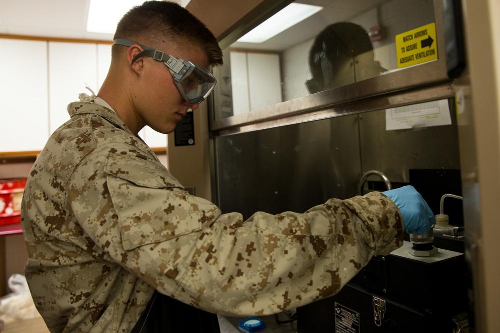 ITX 5-17 MAGTF-8 Bulk Fuel Lab Test