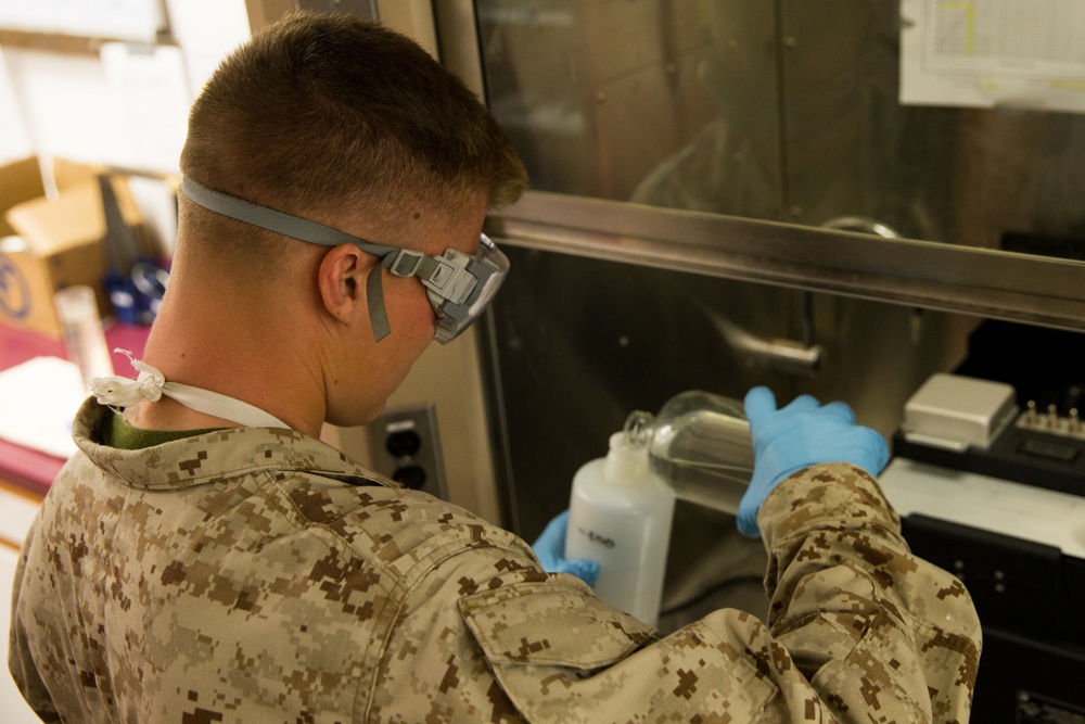 ITX 5-17 MAGTF-8 Bulk Fuel Lab Test