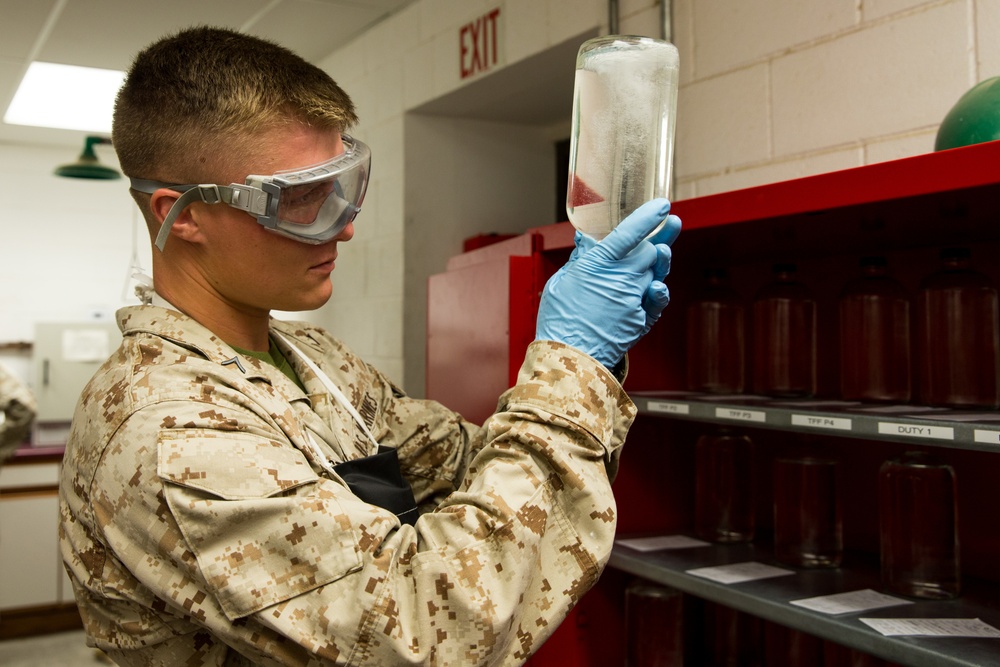 ITX 5-17 MAGTF-8 Bulk Fuel Lab Test
