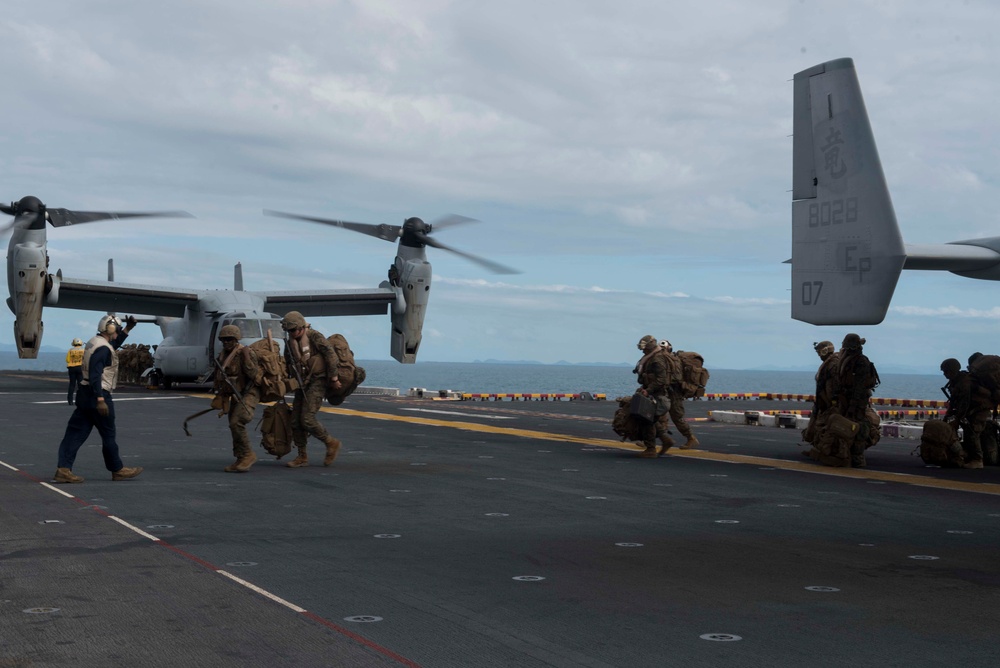 USS Bonhomme Richard Flight Operations