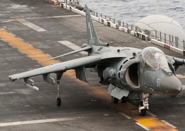 USS America conducts flight operations