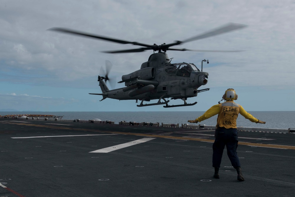 USS Bonhomme Richard Flight Operations