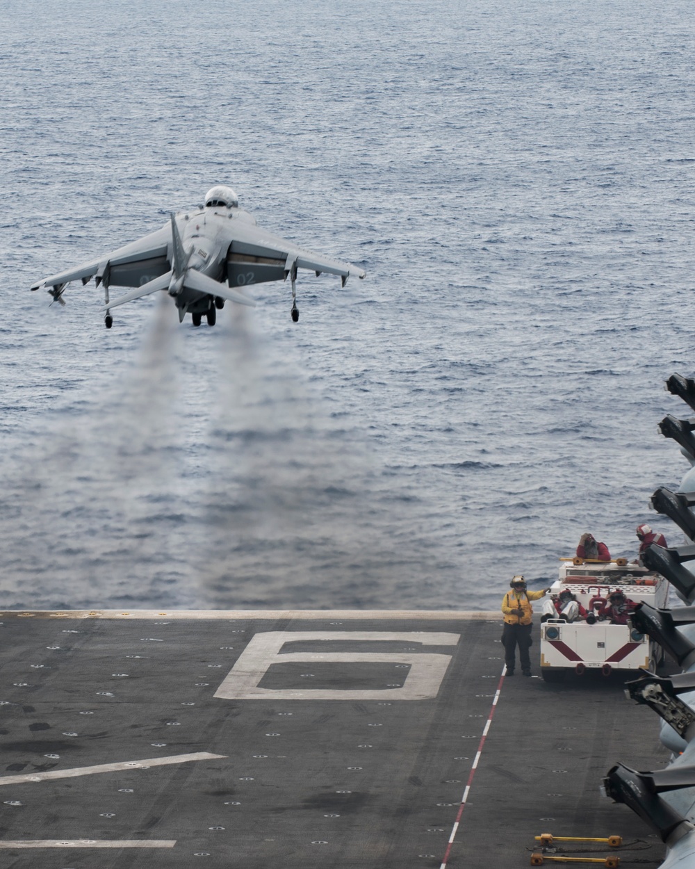 USS America conducts flight operations