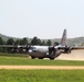 C-130 Hercules Ops for Patriot North 2017 Exercise at Fort McCoy