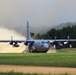 C-130 Ops for Patriot North 2017 Exercise at Fort McCoy