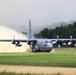 C-130 Ops for Patriot North 2017 Exercise at Fort McCoy