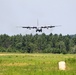 C-130 Ops for Patriot North 2017 Exercise at Fort McCoy
