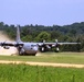 C-130 Ops for Patriot North 2017 Exercise at Fort McCoy
