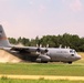 C-130 Ops for Patriot North 2017 Exercise at Fort McCoy