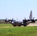 C-130 Ops for Patriot North 2017 Exercise at Fort McCoy