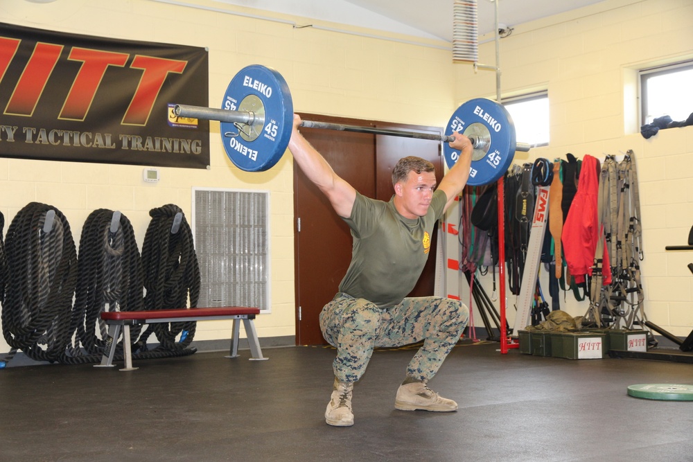 Motivated Marine to participate in national HITT competition