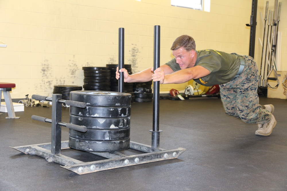Motivated Marine to participate in national HITT competition