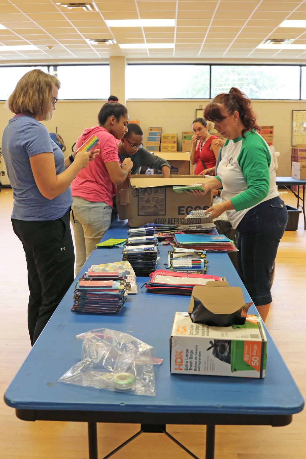 Marne community gathers for back to school fair