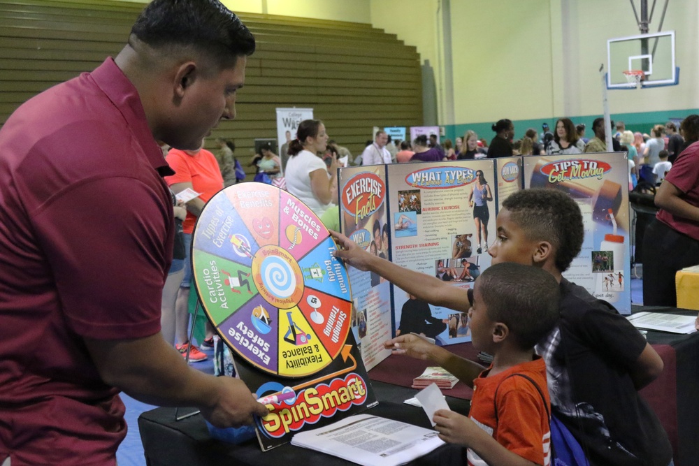 Marne community gathers for back to school fair