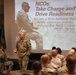 Army Reserve command sergeant major holds enlisted huddle at Fort McCoy