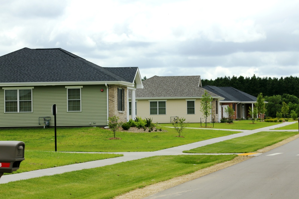 Fort McCoy's South Post Housing area grows with 56 new homes