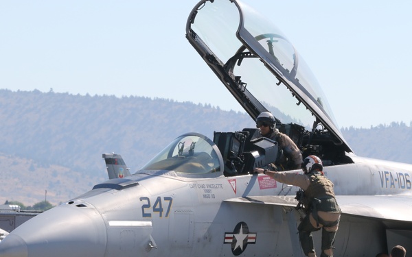 NAS Oceana brings Demo Team to Sentry Eagle 2017