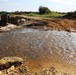 Work to remove West Silver Wetland Dam to improve stream habitat at Fort McCoy