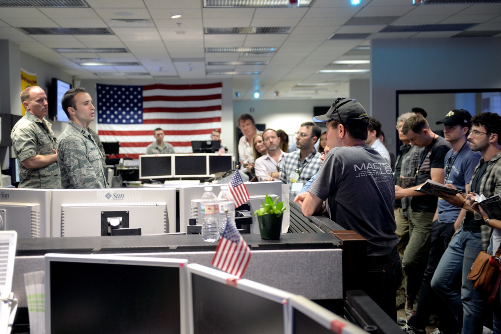 Hollywood comes to Schriever