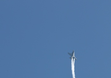 Naval Air Station Oceana’s F/A-18 Super Hornet wingtip vortices