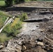 Work to remove West Silver Wetland Dam to improve stream habitat at Fort McCoy