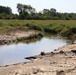 Work to remove West Silver Wetland Dam to improve stream habitat at Fort McCoy