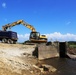 Work to remove West Silver Wetland Dam to improve stream habitat at Fort McCoy