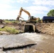 Work to remove West Silver Wetland Dam to improve stream habitat at Fort McCoy