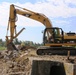 Work to remove West Silver Wetland Dam to improve stream habitat at Fort McCoy