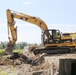 Work to remove West Silver Wetland Dam to improve stream habitat at Fort McCoy