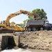 Work to remove West Silver Wetland Dam to improve stream habitat at Fort McCoy